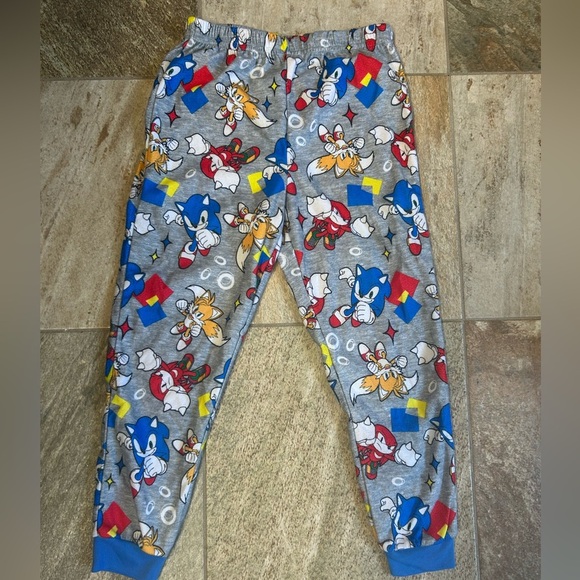 Sonic the Hedgehog Other - Sonic the Hedgehog Boys Pajama Pants Size 8